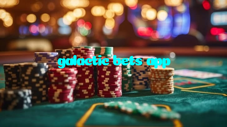 galactic bets app casino presented on mobile device in Pakistan with slots and live games